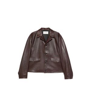 Tonywack Brown Jackets - Leather Jackets Men